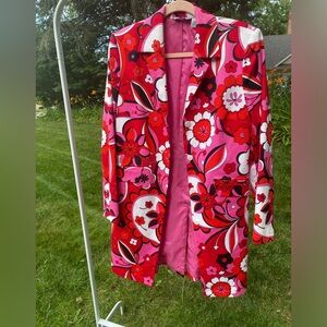 Vintage Print Jacket